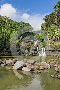 Seven Sacred pools Landscape