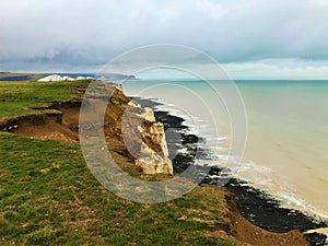 Seven Sisters cliffs and coast, England