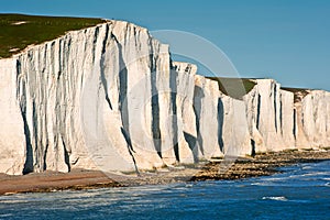 Seven Sisters Cliffs South Downs England landscape