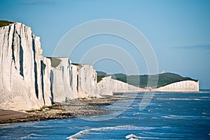 Seven Sisters Cliffs South Downs England landscape