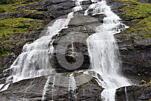 The Seven Sisters spectacular waterfall at Geirangerfjord