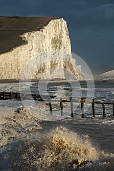 Seven Sisters During Storm