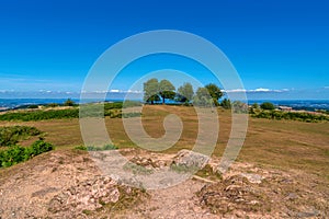 Top of the Quantock Hills Cothelstone Hill Somerset UK