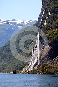 The Seven Sisters waterfall Norway