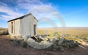 Seven Troughs abandoned ghost town; Nevada.