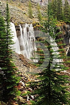 Seven Veils Falls, Lake O'Hara, Yoho National Park, Canada