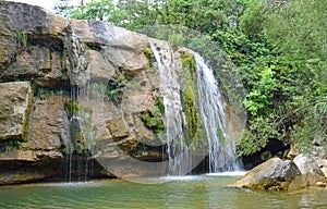 Seven waterfalls of Campdevanol Gerona