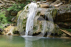Seven waterfalls of Campdevanol Gerona