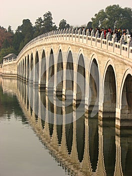 Seventeen Arch Bridge, Summer Palace, Beijing photo