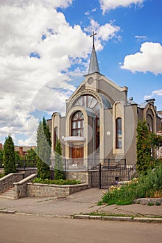 Seventh-day Adventist Church. Uman town, Ukraine photo