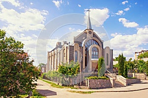 Seventh-day Adventist Church in Uman town, Ukraine photo