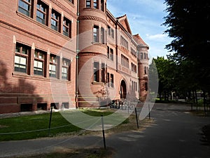 Sever Hall, Harvard Yard, Harvard University, Cambridge, Massachusetts, USA