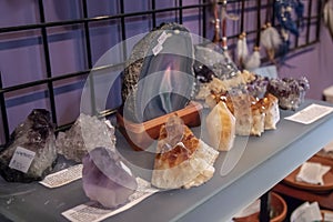 Several Beautiful Healing Crystal Specimens photo