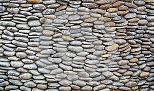 Several equal-sized rocks stacked in layers