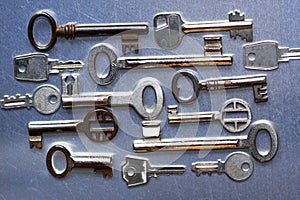 Several old keys