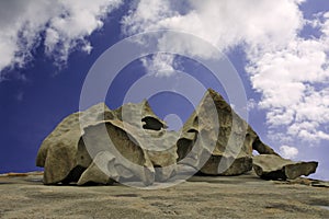 Several of the Remarkable Rocks on Kangaroo Island