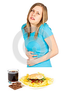 Severe Gastric Ulcer