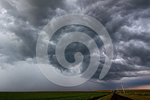 Severe Thunderstorm Forming - Illinois photo