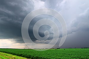 Severe Thunderstorm in Miwest USA