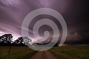 Severe Thunderstorm near Pierce, Nebraska