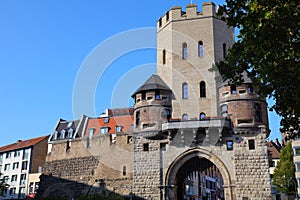 Severinstorburg in Cologne city, Germany photo