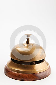 Sevice Bell On White Background