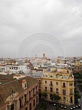 Sevile in a cloudy day