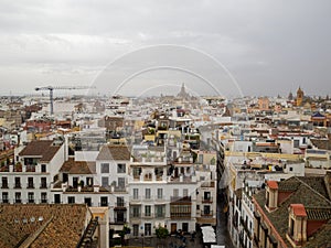 Sevile in a cloudy day
