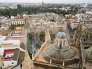 Sevile in a cloudy day