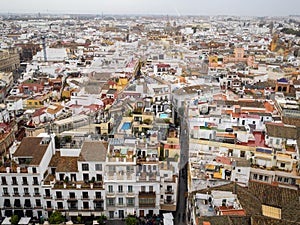 Sevile in a cloudy day