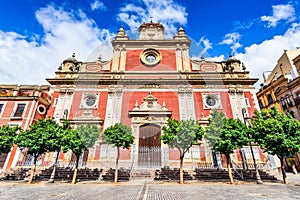 Seville, Andalusia, Spain - El Salvador Church