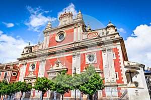 Seville, Andalusia, Spain - El Salvador Church