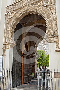 Seville cathedral gates, Spain