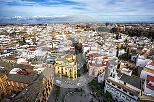 Seville city view