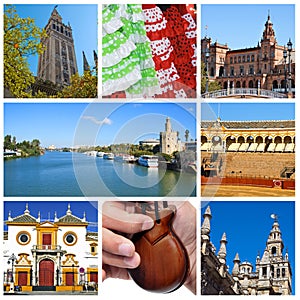 Seville collage photo