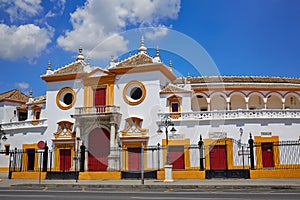 Seville Maestranza bullring plaza toros Sevilla