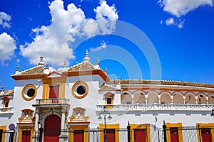 Seville Maestranza bullring plaza toros Sevilla