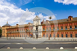 Seville Palacio San Telmo in Andalusia spain photo
