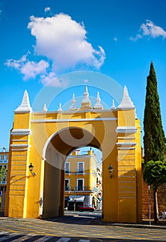 Seville Puerta de la Macarena Arch door Spain photo