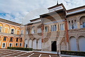 Seville, Real Alcazar Main Building Entrance