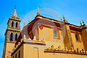 Seville Santa Ana church in Spain at Triana