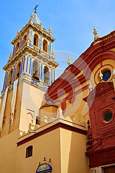 Seville Santa Ana church in Spain at Triana photo
