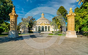 Casino de la Exposicion, famous culture center in Seville, Andalusia, Spain. photo