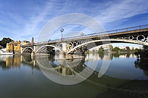 Seville Triana Bridge photo