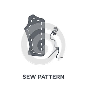 Sew Pattern icon from Sew collection.