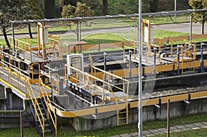 Sewage plant