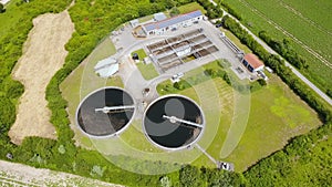 Sewage treatment plant - waste water purification