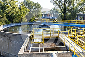 Sewage treatment plant or wastewater recycling center