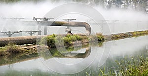 Sewage treatment system pipes