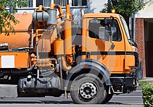 Sewage truck